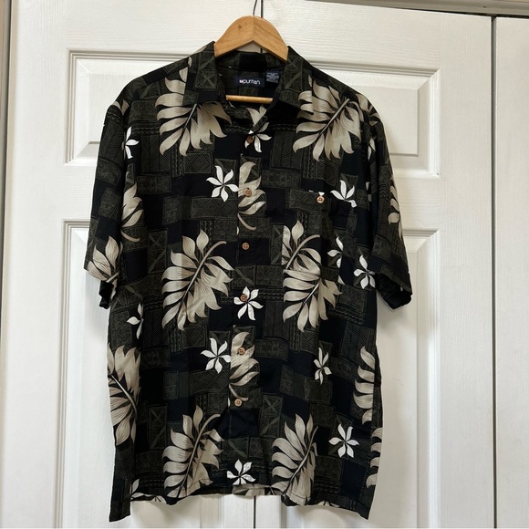 Puritan Short Sleeve Shirt Black L - Picture 1 of 5